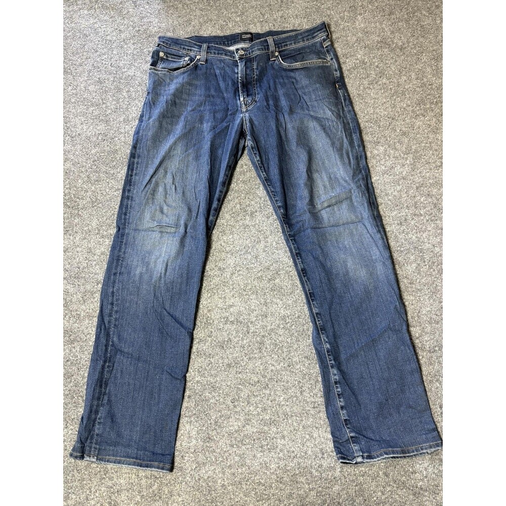 Citizens Of Humanity Gage Jeans Mens 34x29 Blue Classic Straight Stretch Denim